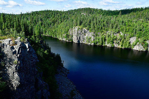 The north end of Lac la Haie, Parc d'Aiguebelle