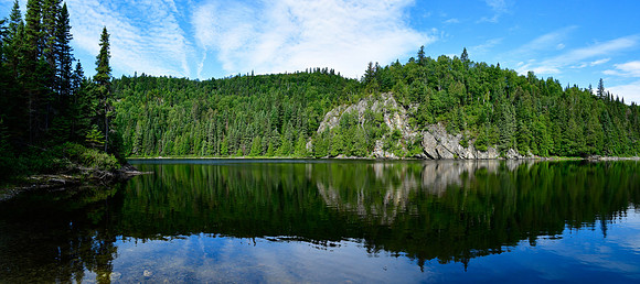 The northern end of Lac Sault, Parc d'Aiguebelle