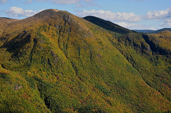Mont Macoun from the summit of Mont Olivine, Parc de la Gaspésie