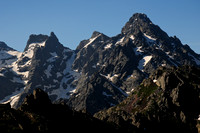 Capu Larghia and Punta Minuta from Bocca a i Stagnu