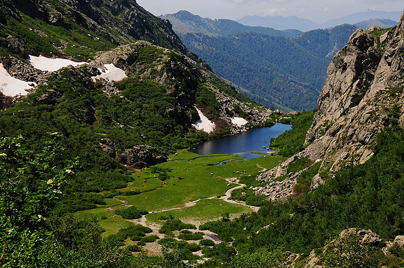 Pozzine southwest of Monte Renoso