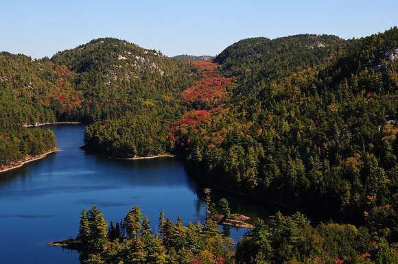 Grace Lake from Carmichael's Rock