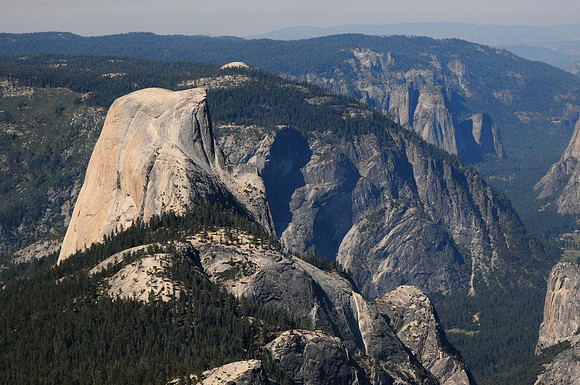 Half Dome from the summit of Cloud's Rest, Yosemite National Park