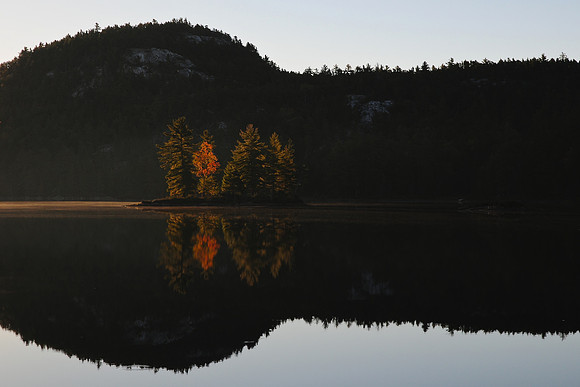 Sunrise on Grace Lake