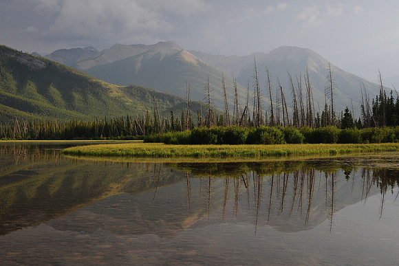 The Vermilion Lakes