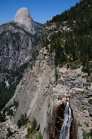 Half Dome and Illilouette Fall, Yosemite National Park