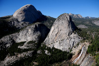 Half Dome, Liberty Cap and Nevada Fall, Yosemite National Park