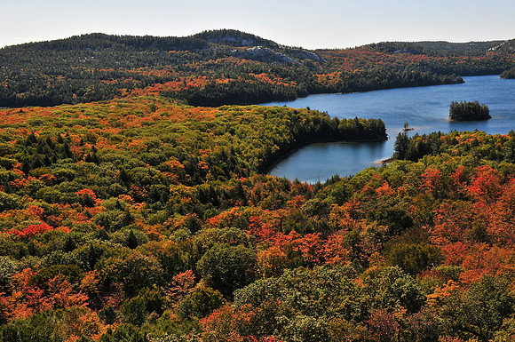 O.S.A. Lake from the northeast