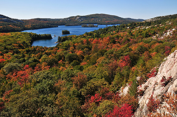 O.S.A. Lake from the northeast