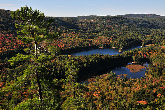 Muriel Lake from the northeast