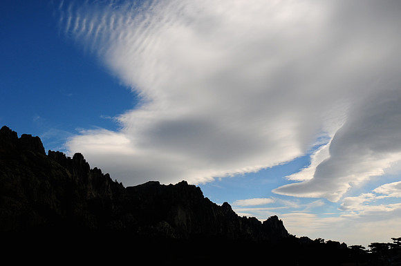 The Aiguilles de Bavella from the Col de Bavella