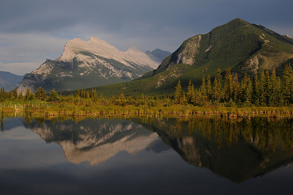 Mount Rundle from the Vermilion Lakes