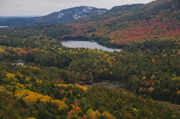 Muriel Lake from the northwest