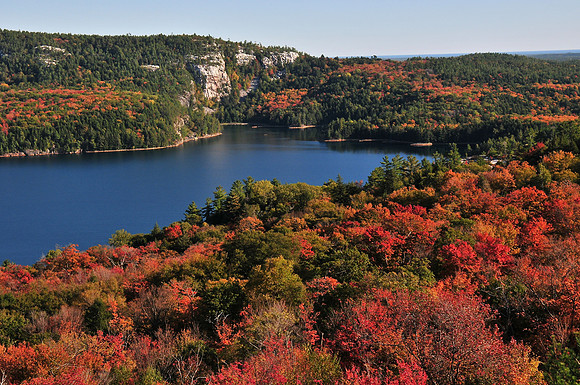 Killarney Lake from Blue Ridge