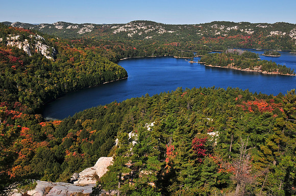 O.S.A. Lake's southwestern bay