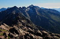 Monte Cinto from the summit of Paglia Orba