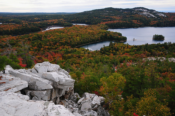 O.S.A. Lake from the northeast